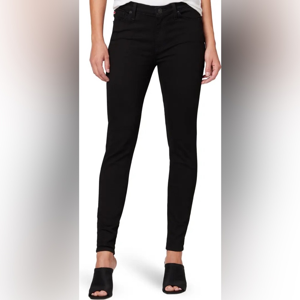 HUDSON Natalie Mid Rise Super Skinny Jeans